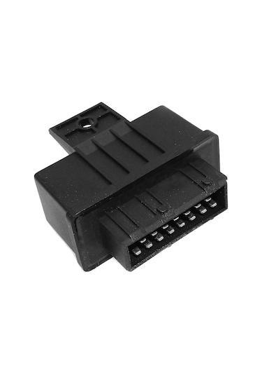 Geeroyoo Peugeot Citroen Yakıt Pompası Röle Modülü Yedek Parçası, 1995-2017 Modelleri İçin Uygun, Siyah Plastik Yapı