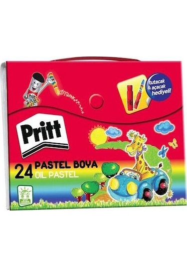 Pritt Pastel Boya Çantalı 24'lü