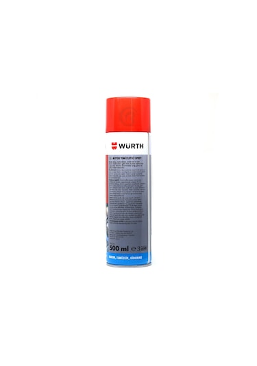 3X Würth Motor Temizleyici Sprey 500 Ml Su Gerekmez