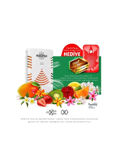 Rulopak Hediyeli Kapı Arkası Koku Aparatı Beyaz