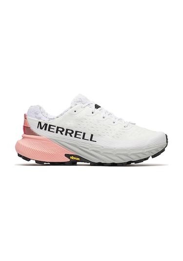 Merrell White/Soft Coral Agılıty Peak 5 Kadın Patika Koşusu Ayakkabısı J068374 - Beyaz - Pembe