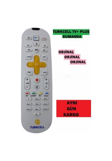 Turkcell Tv Klavyesiz Uzaktan Kumanda