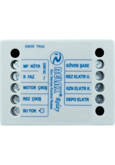 Relax Sıvı Seviye Kontrol Rölesi (Su Seviye Ölçüm Rölesi) Eko Tr- (485517638)