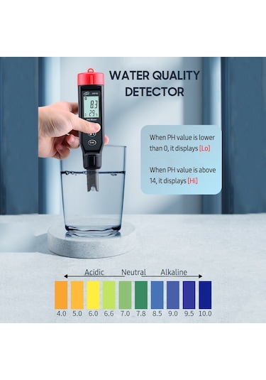 Benetech Gm761 Dijital Ph Metre Test Cihazı