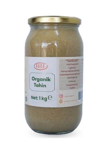 Organik Çiğ Tahin - 1 Kg