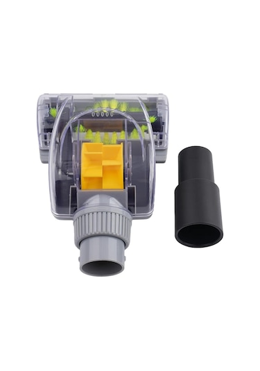 Valkyrie 32mm Ve 35mm Uyumlu Elektrikli Süpürge Kafası Turbo Başlık - Evrensel Giriş - Halı Yatak Koltuk Akar Evcil Hayvan Temizlik Aksesuarı