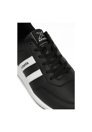 Kinetix Reeds Pu 5pr Siyah Erkek Sneaker Siyah-beyaz