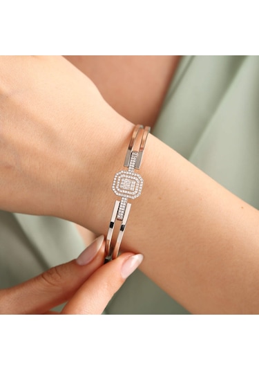 Beyaz Altın Baget Kelepçe