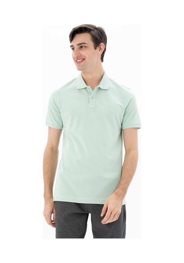 Arma Erkek Büyük Beden Polo Yaka Tişört Y25374866801 Yeşil-y2 Yeşil