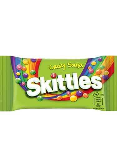 Skittles Yumuşak Draje 38 Gr Meyveli Ve Ekşili 12 Li Karma Paket