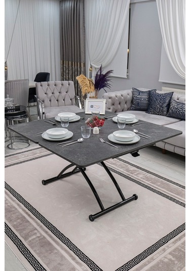 Juppo Üst Tabla Mdf Kartal Oval Köşe Alt Siyah Dışa Kıvrım