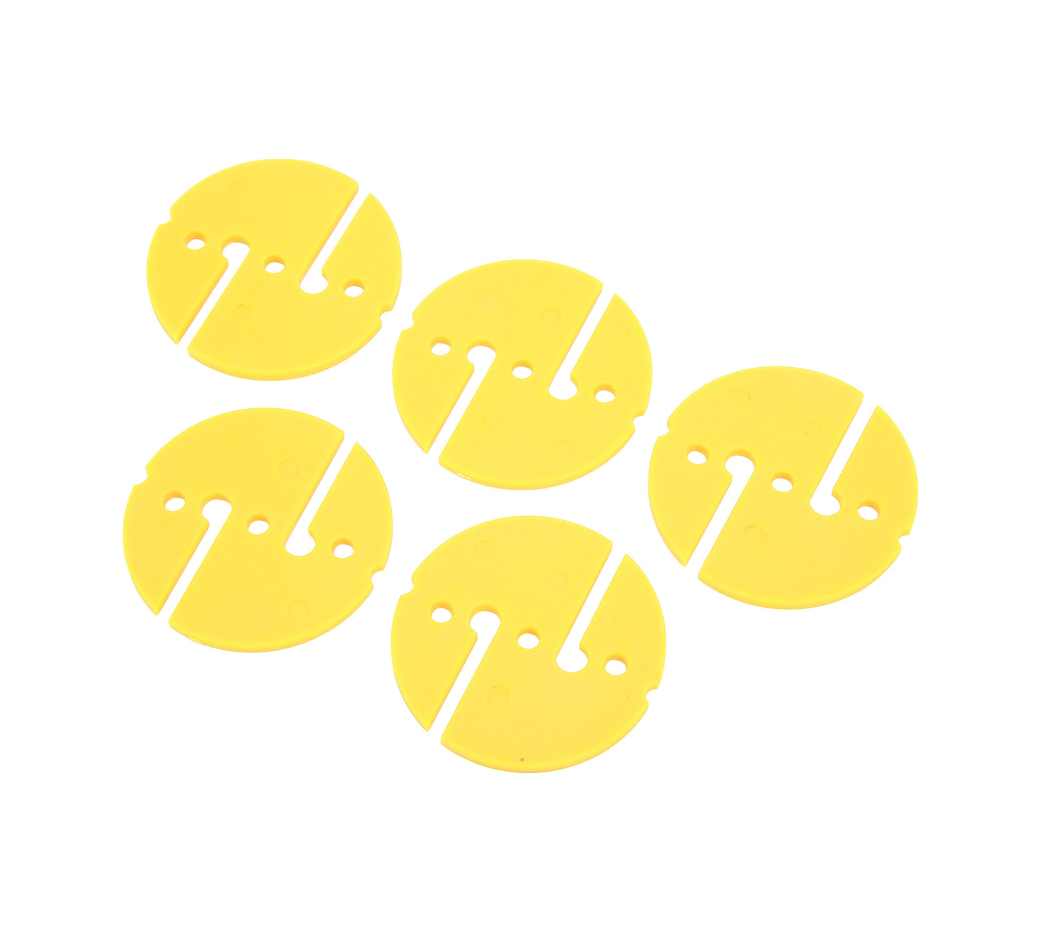 Vkemall Sünger Dalışi İçin Pvc Çubuk İşaretleyici 5 Adet , Mağara Ve Enkaz Dalışları, 6cm, Sarı Sarı