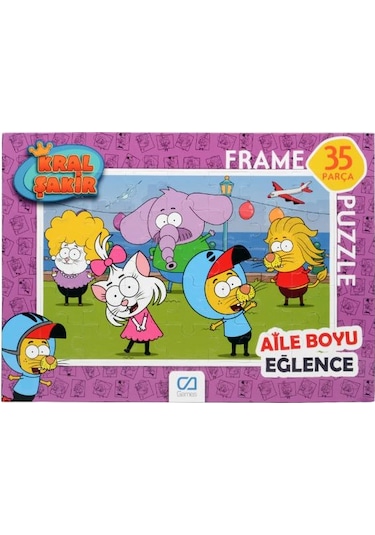 Kral Şakir 35 Parça Frame Puzzle 5050 (Ca Games)