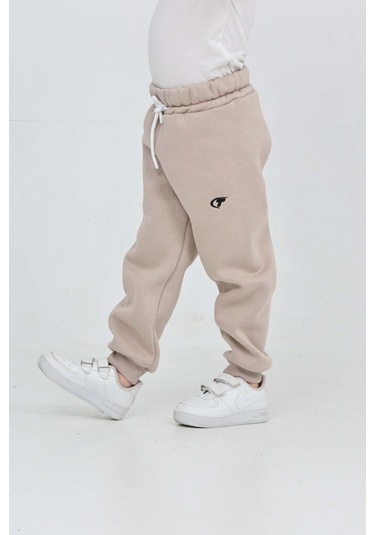 Toontoy Erkek Çocuk T Nakışlı Eşofman Alt Bej