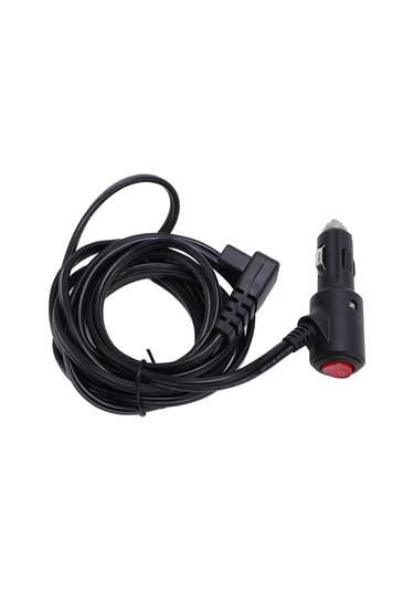 Geeroyoo Araç Buzdolabı Şarj Kablosu 12v-24v, Anahtar Ve Gösterge Işığı, 3 Metre Uzunluk, Sigorta Tüpü Ve Yüksek Konduktif Malzeme İle Güvenli Kullanım