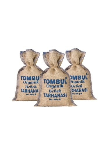 Tombul Organik Bebek Tarhanası 3 x 500 G