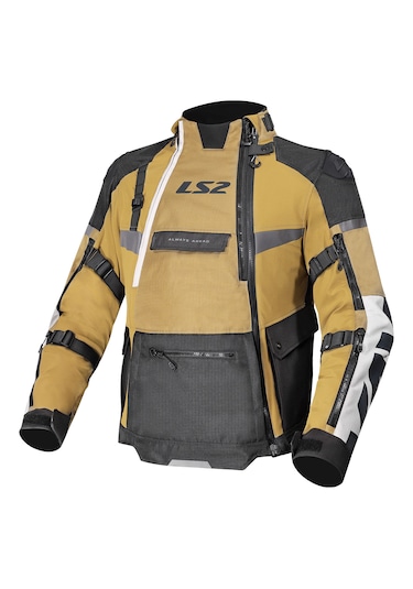 Ls2 X-master Kum-siyah-gri 4 Mevsim Motosiklet Montu
