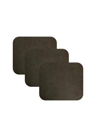 Knsz oturma minderi 3 lü artis&mutlu kahve penye kumaş tel bar taburesi sandalyesi için