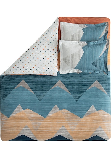 Yataş Bedding Aden Ranforce Tek Kişilik Nevresim Seti - Lacivert