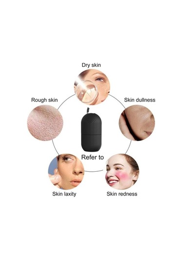 Buz Rulo Yeniden Kullanılabilir Yüz Güzellik Masajı Buz Kalıp Gözenek Daraltma Cilt Cilt Bakımları İçin Soğutma Rulosu