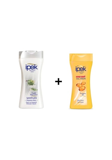 İpek Faydalı Bitki Özleri Şampuan 480 Ml + İpek Saç Kremi 480 Ml-