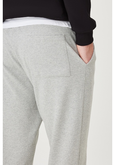 AC&Co / Altınyıldız Classics Standart Fit Normal Kesim Pamuklu Baskılı Cepli Erkek Eşofman Altı Gri Melanj AC&Co / Altınyıldız Classics Standart Fit Normal Kesim Pamuklu Baskılı Cepli Erkek Eşofman Altı Gri Melanj