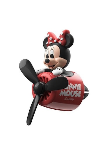 Snapbuy Oto Koku Kiti, Klimaya Takılan Pervane Tasarımıyla Sevimli Süs, 2 Çeşit Koku Dahil Minnie Mouse