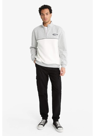 Defacto Regular Fit Beli Bağcıklı Kargo Cepli Jogger Pantolon F4681AX25AU Defacto Regular Fit Beli Bağcıklı Kargo Cepli Jogger Pantolon F4681AX25AU