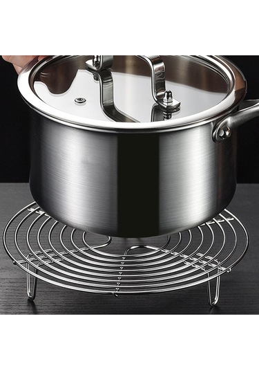 Suntek Yuvarlak Soğutma Rafı Paslanmaz Çelik Vapur Rafı, 7.09-inç Gosterildigi Gibi Çok Renkli