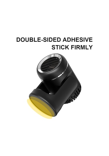 Beyaz Seametal 12v Oto Kaloriferi Taşınabilir Hava Isıtma Fanı Enerji Tasarrufu Hızlı Isıtma Buz Çözücü Buğu Çözücü 2 İn 1 Pano Isıtıcı Fanı Kombo