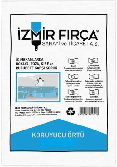 İzmir Fırça 50 M2 Koruyucu Örtü