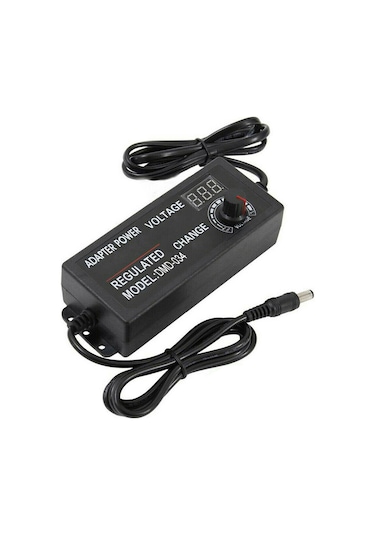 Yifomall Evrensel Voltaj Adaptörü - 3v-12v 5a Ayarlanabilir Şarj Cihazı 100-240v