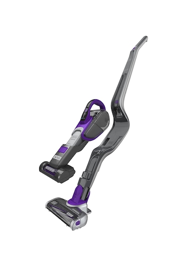 Black Decker SVJ520BFSP-QW 2 in 1 Turbo Pet Başlıklı Şarjlı Dikey Süpürge