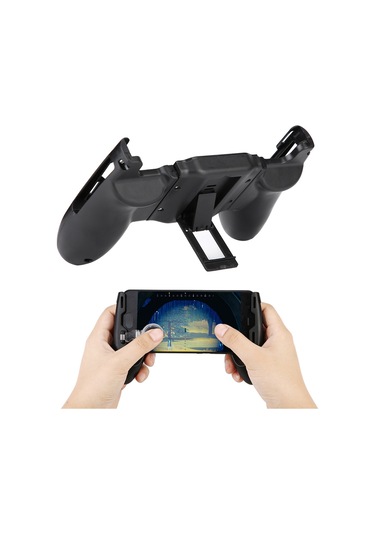 Vkemall Ergonomik Tasarım 4.5-6.5 İnç Akıllı Telefonlar İçin Genişletilebilir Oyun Kolu, Sürekli Kullanımda El Yorgunluğunu Azaltır, Telefon Tutucu Ve Film İzleme Ayakçığı İle