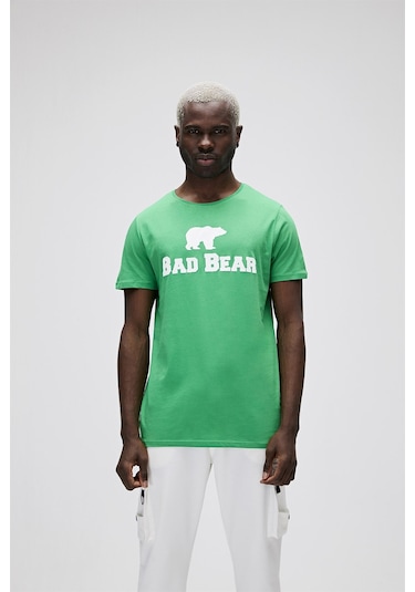 Bad Bear Erkek Tişört Bad Bear Tee-21883 Yeşil
