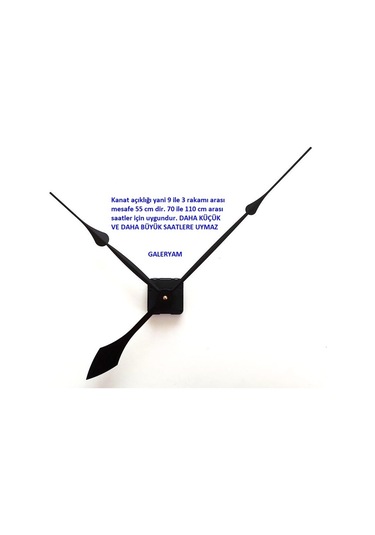 Saat Motoru Saat Aparatı Saat Mekanizması Siyah