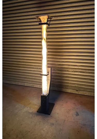 Füze Roket Pelet Sobası 160 Cm Mega Boy Pürmüz Ve Pelet Hediyeli  Ürün