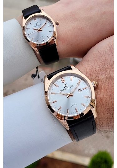 Daniel Klein Dkıste2399 Sevgili Çift Kol Saati Rose Gold