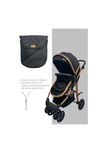 Bebegold Travel Sistem Çift Yönlü Seyahat Sistem Pusetsiz Bebek Arabası