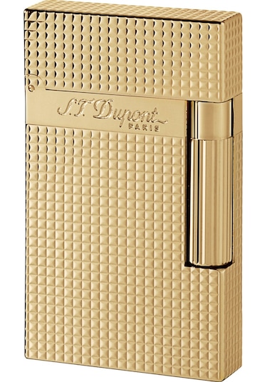 Dupont Ligne 2 Diamond Head Gold Lighter Çakmak 16284