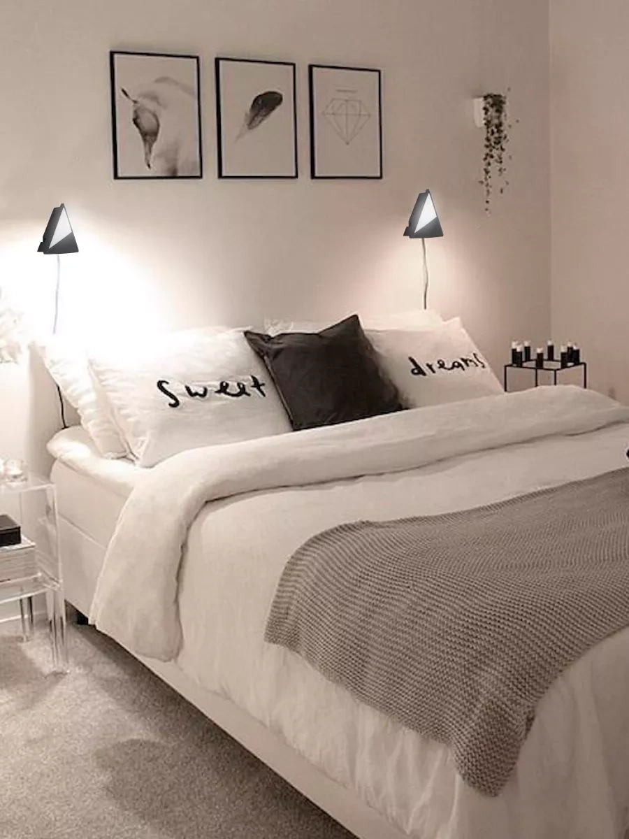 Lubimyj Svet Ev Ve Dış Mekan İçin Led Duvar Lambası 240613335 Siyah