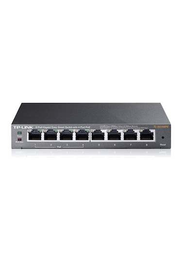 TP-LINK TL-SG108PE 8 PORT GIGABIT EASY SMART MASAÜSTÜ SWITCH(4 PORT PoE)