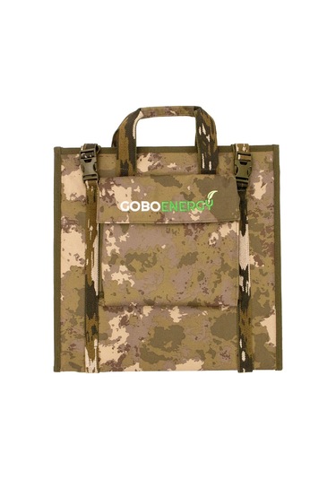 120w Katlanabilir Solar Panel Çanta Kamuflaj Renk Taşınabilir Hızlı Şarjlı Güneş Paneli