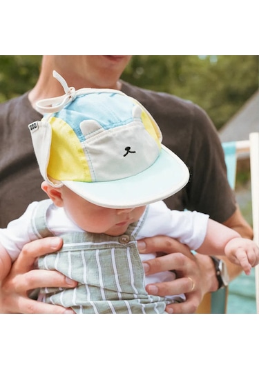 Kietla Fun Ourson Uv Korumalı Camper Siperlikli Şapka Çok Renkli