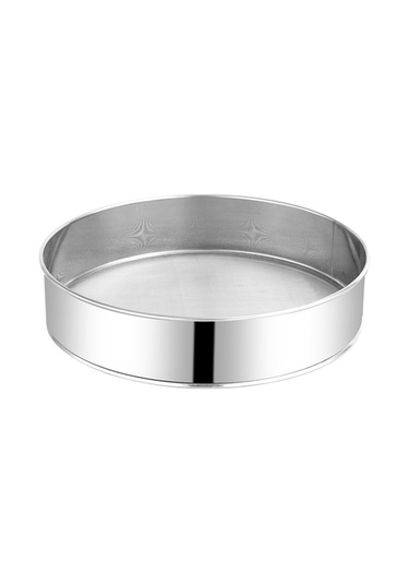 Skycity Paslanmaz Çelik Un Eleği 25cm - İnce Ağızlı, Pas Koruyucu, Hamur Pişirme, Meyve Sebze Yıkama İçin Diğer