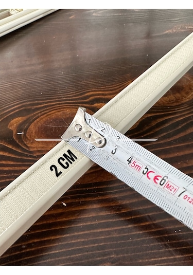 Koteksli-cırtlı Katlamalı Perde Aliminyum Profili 110 Cm