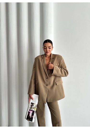 Haki Washington Blazer Ceket Lacivert