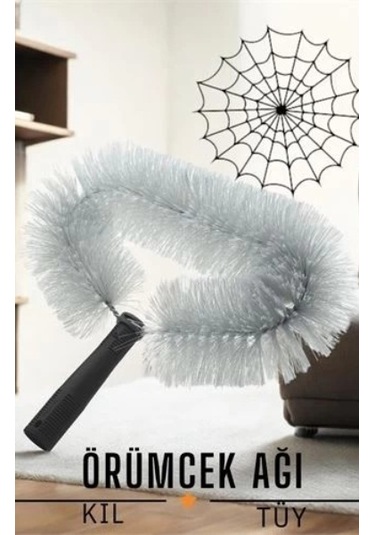 Toz Tüy Örümcek Ağı Alma Fırçası Çok Renkli