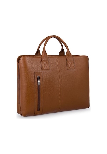 Bilik Deri Business Taba Unisex Laptop & Evrak Çantası Blm09 2197 Taba