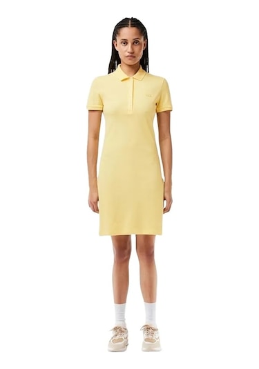 Lacoste Kadın Elbise Ef5473-107 Sarı